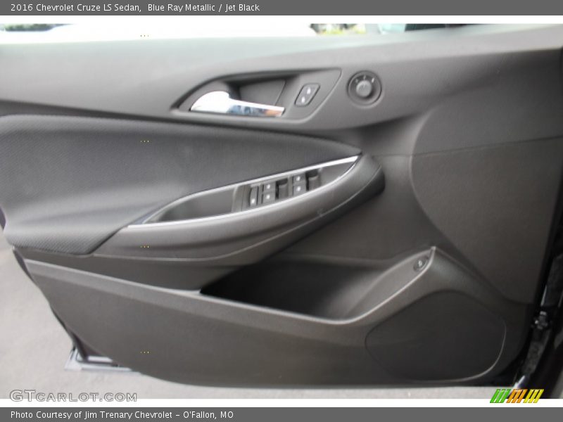 Blue Ray Metallic / Jet Black 2016 Chevrolet Cruze LS Sedan
