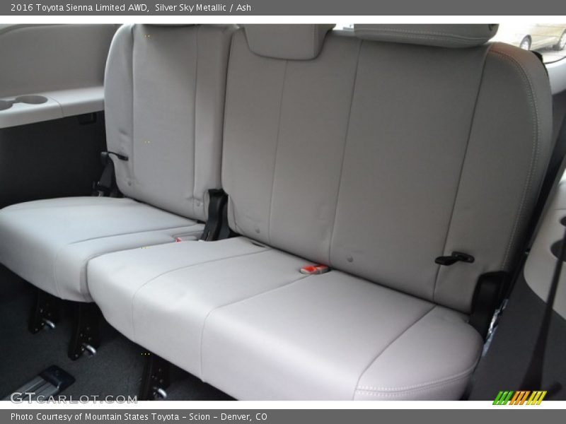 Silver Sky Metallic / Ash 2016 Toyota Sienna Limited AWD