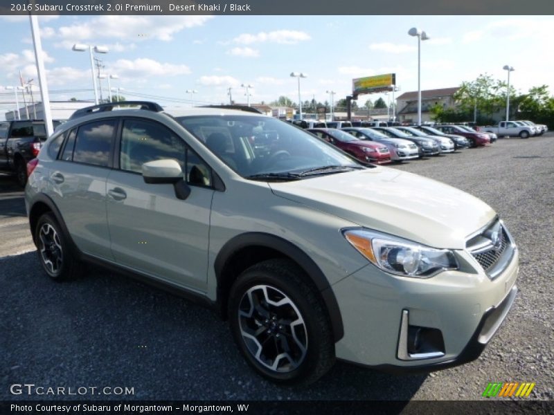 Desert Khaki / Black 2016 Subaru Crosstrek 2.0i Premium