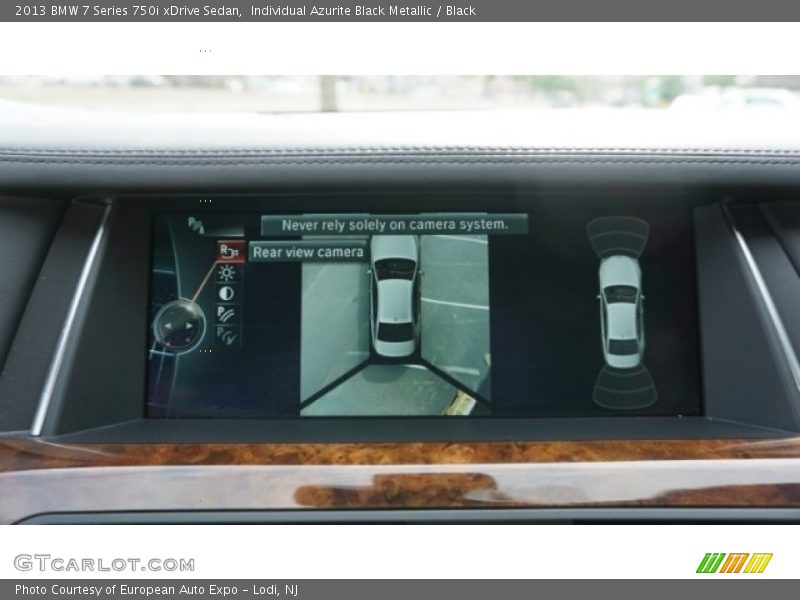 Individual Azurite Black Metallic / Black 2013 BMW 7 Series 750i xDrive Sedan