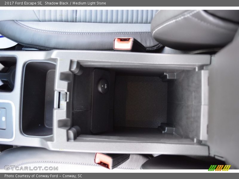 Shadow Black / Medium Light Stone 2017 Ford Escape SE