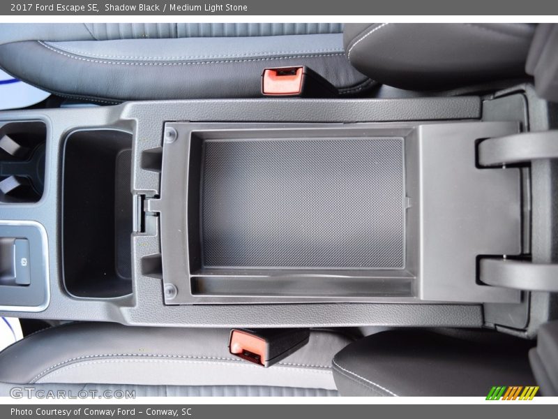 Shadow Black / Medium Light Stone 2017 Ford Escape SE
