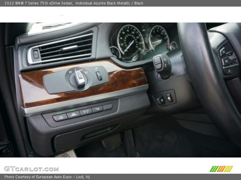 Individual Azurite Black Metallic / Black 2013 BMW 7 Series 750i xDrive Sedan