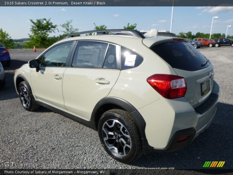 Desert Khaki / Black 2016 Subaru Crosstrek 2.0i Premium