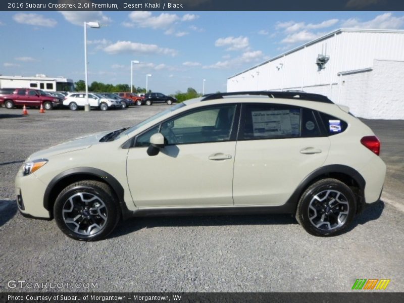 Desert Khaki / Black 2016 Subaru Crosstrek 2.0i Premium