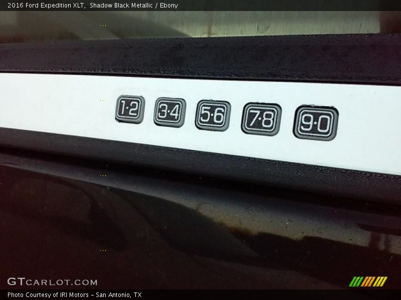 Shadow Black Metallic / Ebony 2016 Ford Expedition XLT