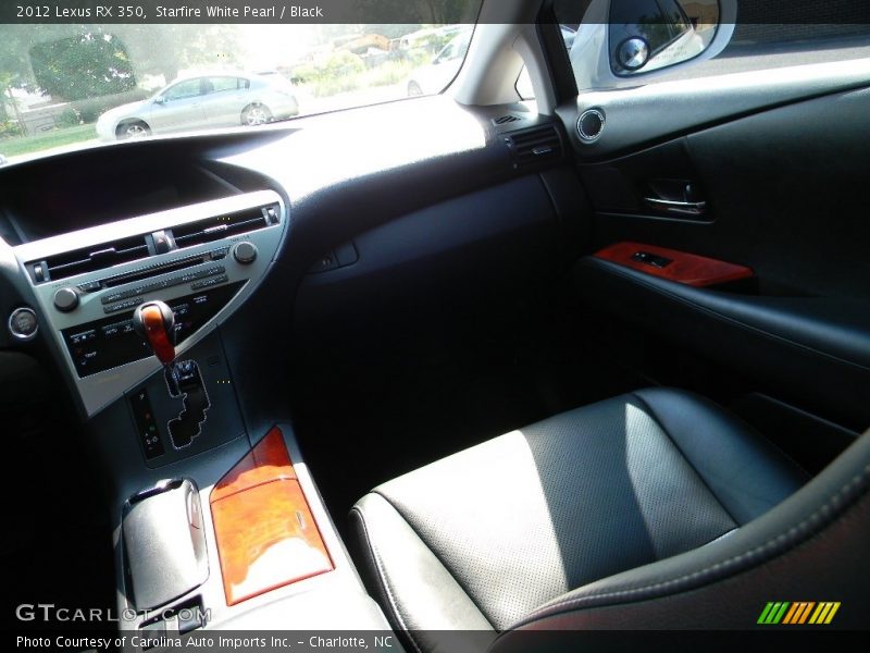 Starfire White Pearl / Black 2012 Lexus RX 350