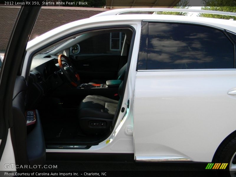 Starfire White Pearl / Black 2012 Lexus RX 350