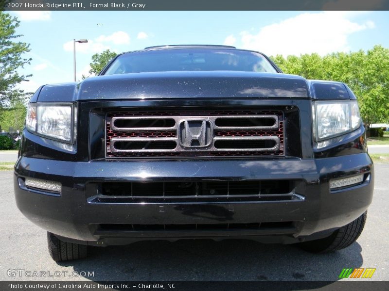 Formal Black / Gray 2007 Honda Ridgeline RTL