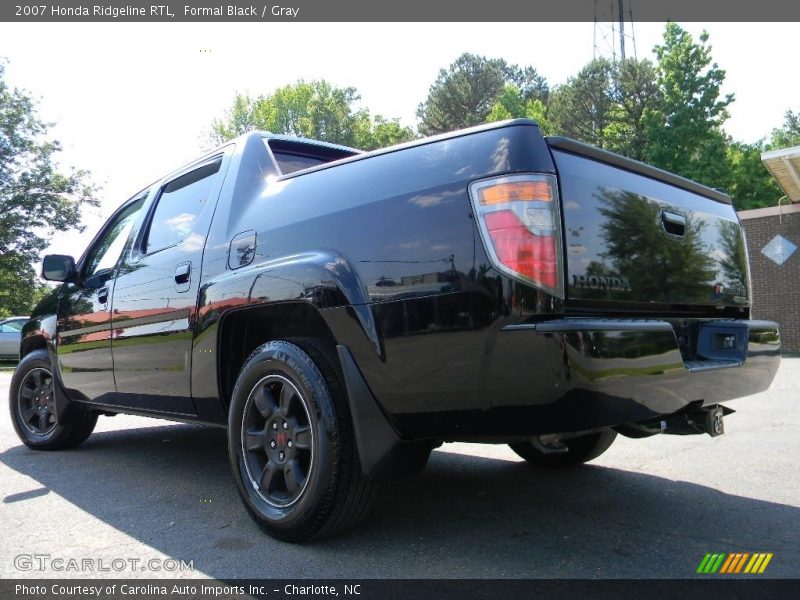 Formal Black / Gray 2007 Honda Ridgeline RTL