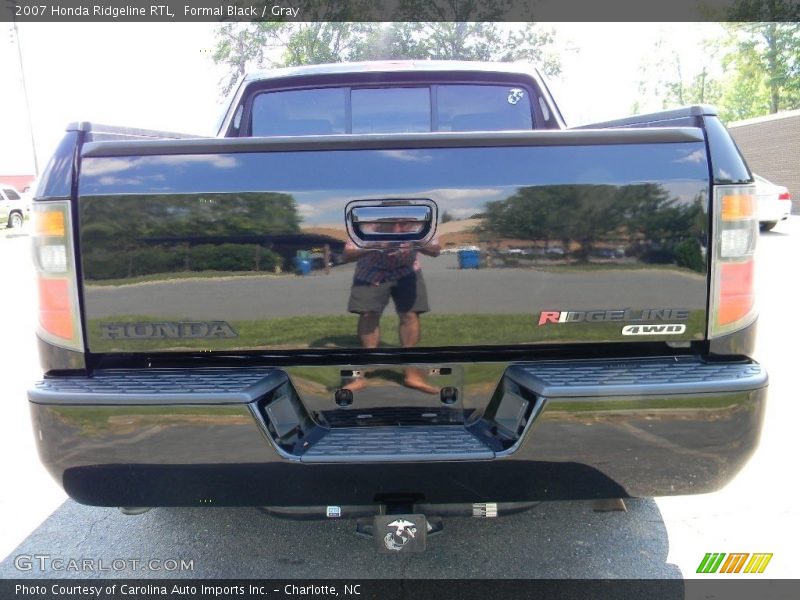Formal Black / Gray 2007 Honda Ridgeline RTL