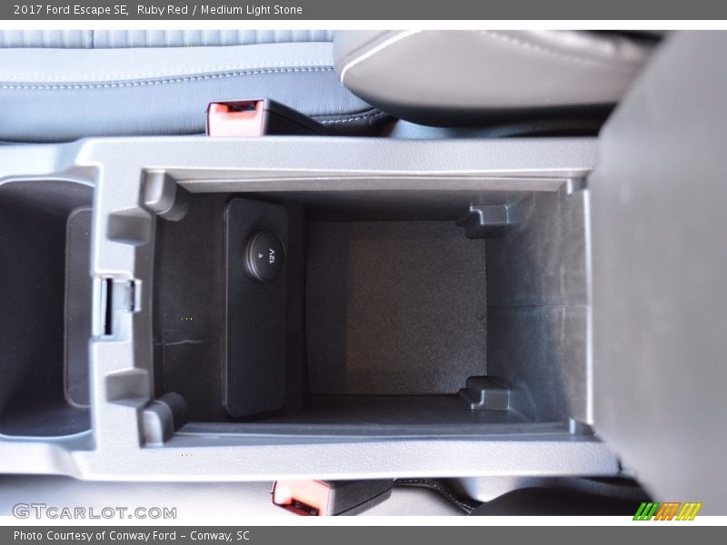 Ruby Red / Medium Light Stone 2017 Ford Escape SE