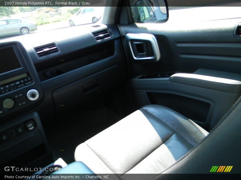 Formal Black / Gray 2007 Honda Ridgeline RTL