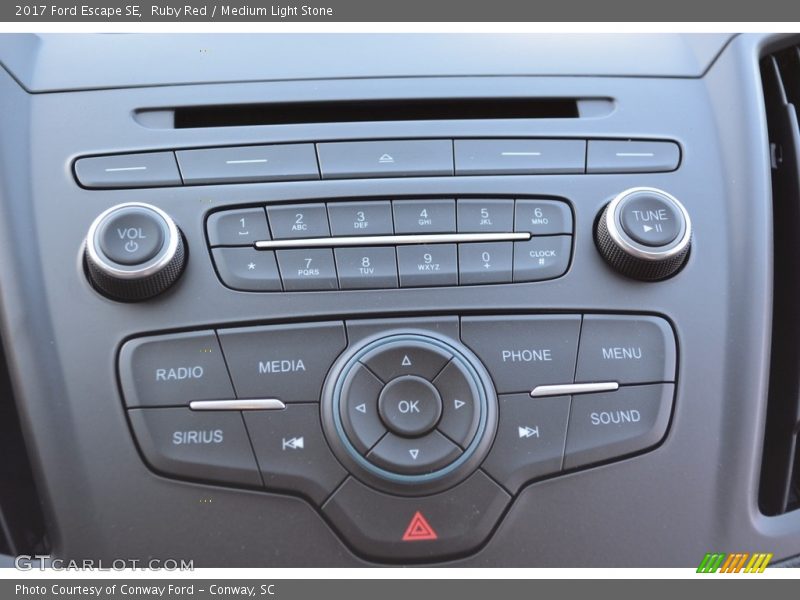 Ruby Red / Medium Light Stone 2017 Ford Escape SE