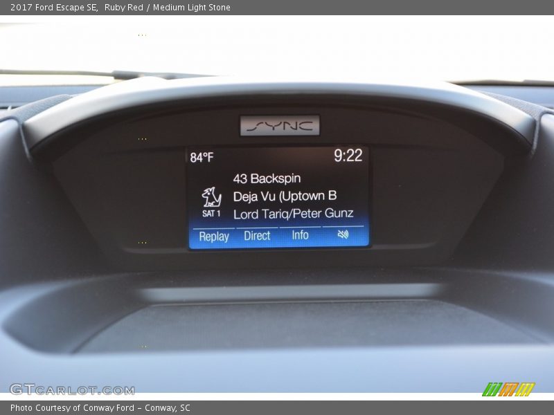 Ruby Red / Medium Light Stone 2017 Ford Escape SE