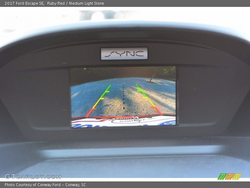 Ruby Red / Medium Light Stone 2017 Ford Escape SE