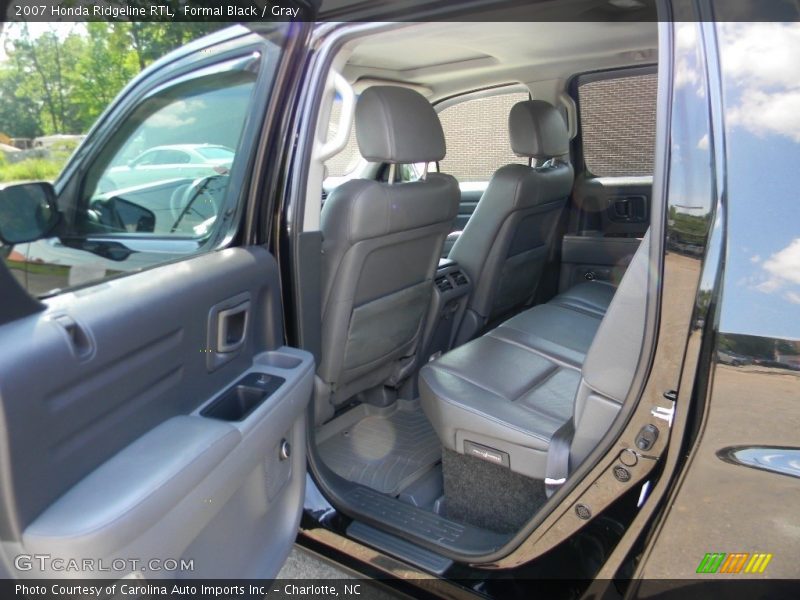 Formal Black / Gray 2007 Honda Ridgeline RTL