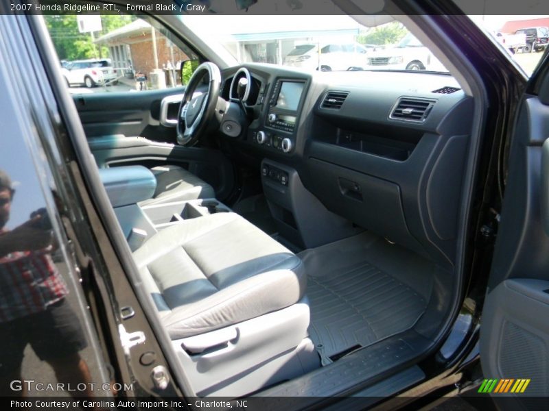 Formal Black / Gray 2007 Honda Ridgeline RTL