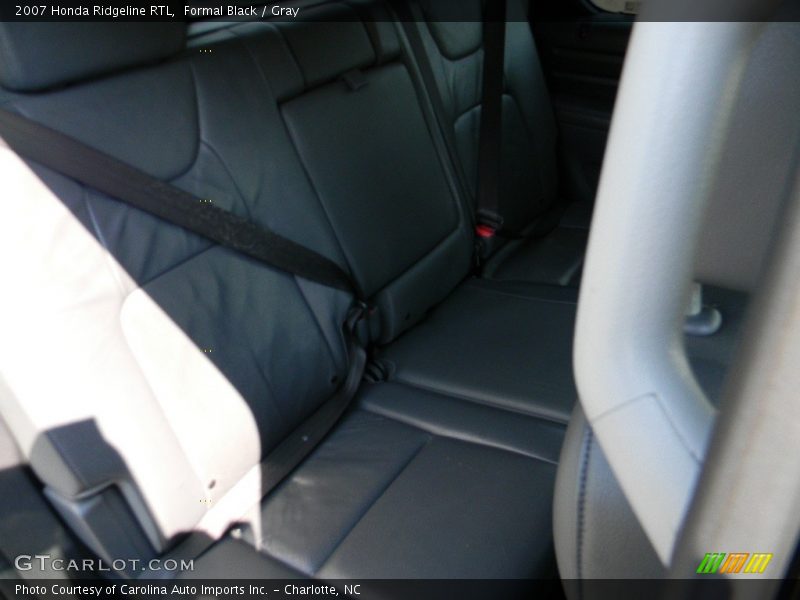 Formal Black / Gray 2007 Honda Ridgeline RTL