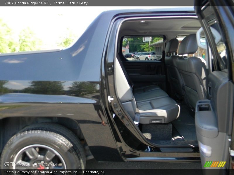 Formal Black / Gray 2007 Honda Ridgeline RTL