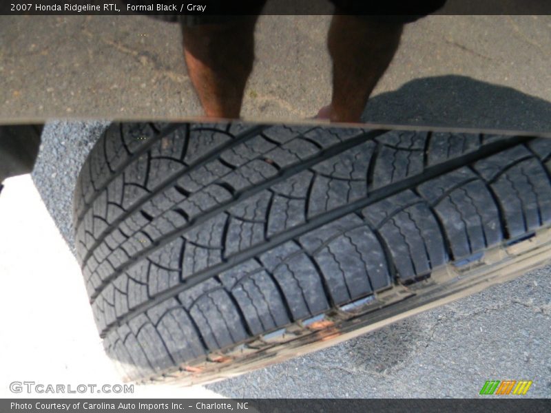 Formal Black / Gray 2007 Honda Ridgeline RTL