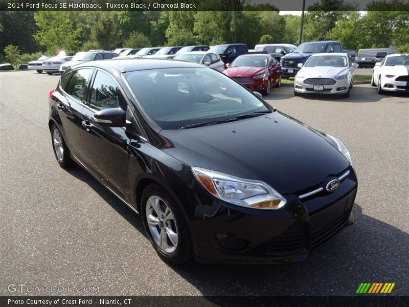 Tuxedo Black / Charcoal Black 2014 Ford Focus SE Hatchback