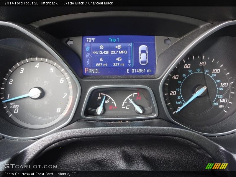Tuxedo Black / Charcoal Black 2014 Ford Focus SE Hatchback