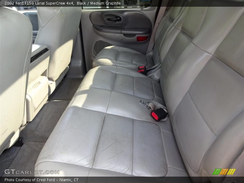 Black / Medium Graphite 2002 Ford F150 Lariat SuperCrew 4x4