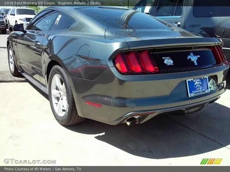Magnetic Metallic / Ebony 2016 Ford Mustang V6 Coupe