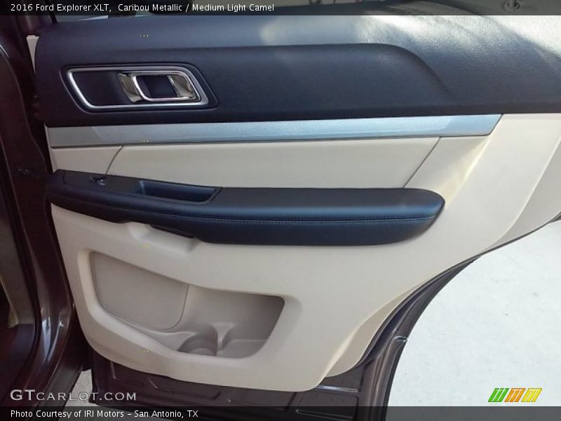 Caribou Metallic / Medium Light Camel 2016 Ford Explorer XLT