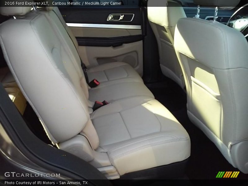 Caribou Metallic / Medium Light Camel 2016 Ford Explorer XLT