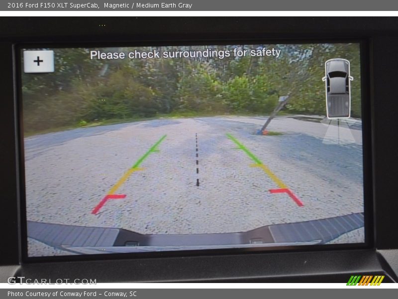 Magnetic / Medium Earth Gray 2016 Ford F150 XLT SuperCab