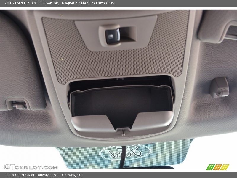 Magnetic / Medium Earth Gray 2016 Ford F150 XLT SuperCab
