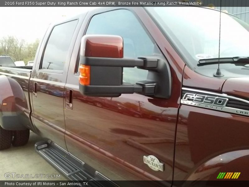 Bronze Fire Metallic / King Ranch Mesa/Adobe 2016 Ford F350 Super Duty  King Ranch Crew Cab 4x4 DRW