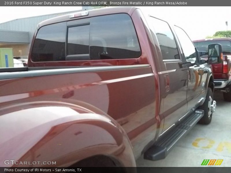 Bronze Fire Metallic / King Ranch Mesa/Adobe 2016 Ford F350 Super Duty  King Ranch Crew Cab 4x4 DRW
