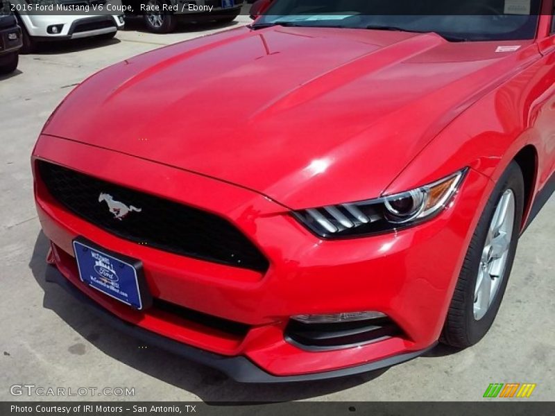 Race Red / Ebony 2016 Ford Mustang V6 Coupe