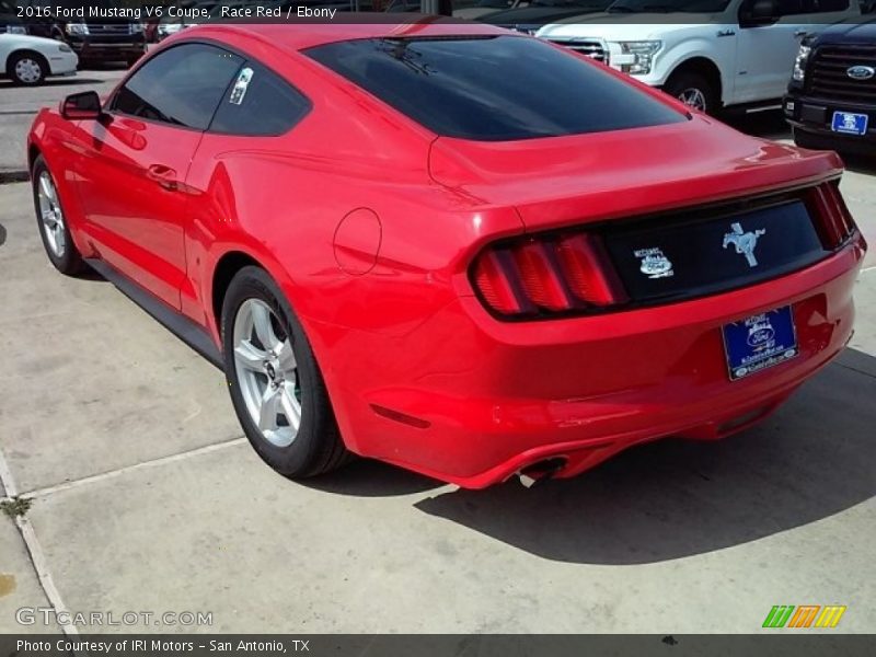 Race Red / Ebony 2016 Ford Mustang V6 Coupe