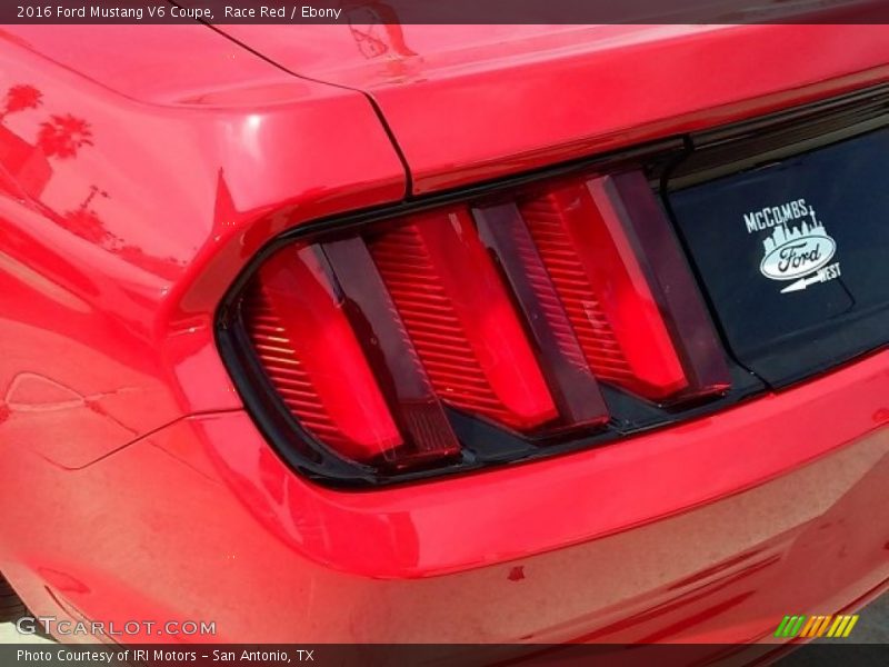Race Red / Ebony 2016 Ford Mustang V6 Coupe