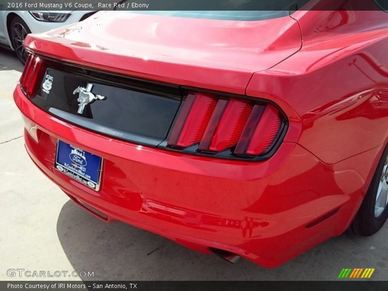 Race Red / Ebony 2016 Ford Mustang V6 Coupe