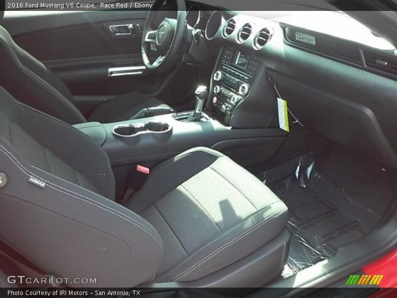 Race Red / Ebony 2016 Ford Mustang V6 Coupe