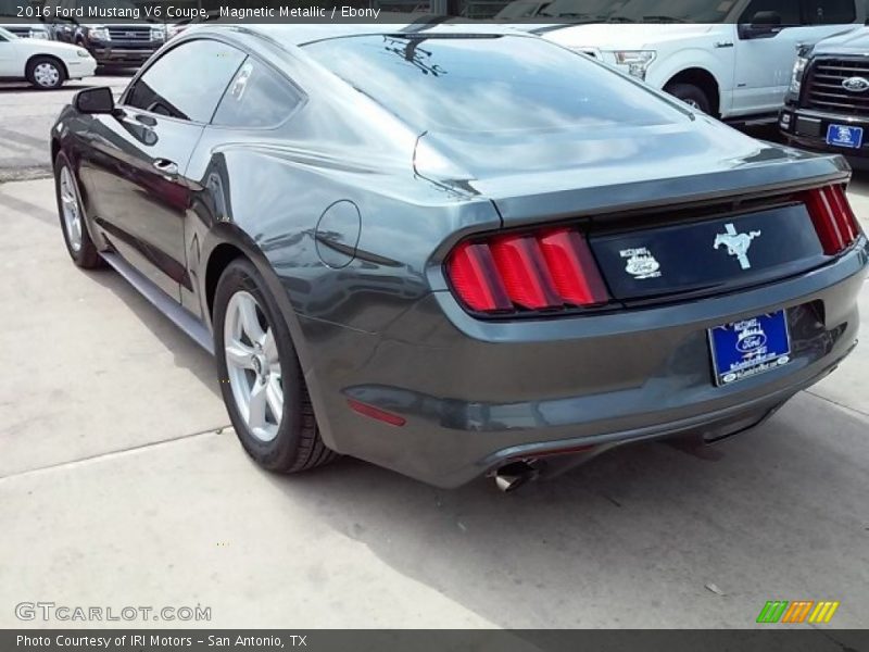 Magnetic Metallic / Ebony 2016 Ford Mustang V6 Coupe