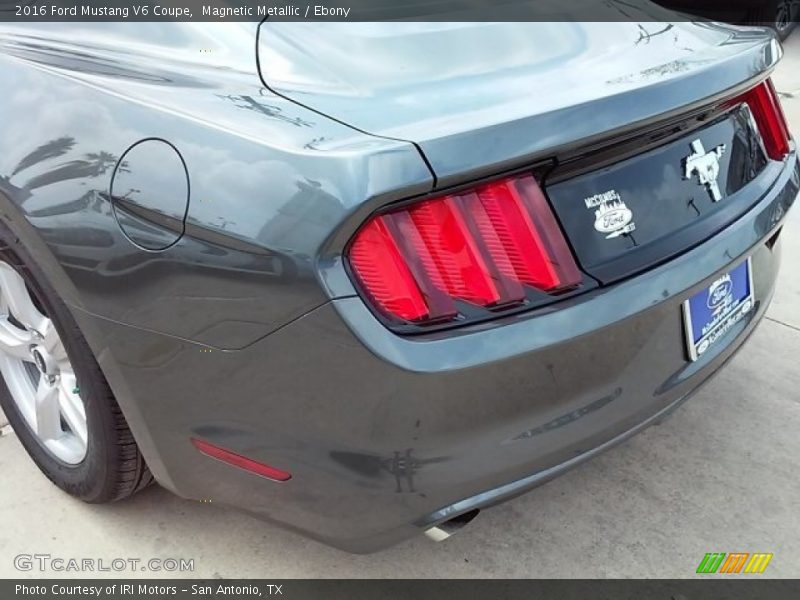 Magnetic Metallic / Ebony 2016 Ford Mustang V6 Coupe