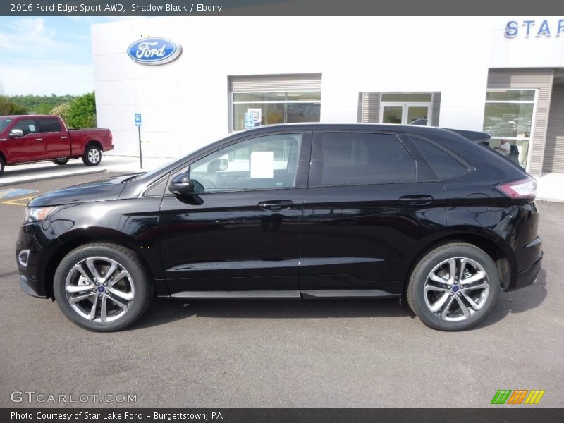 Shadow Black / Ebony 2016 Ford Edge Sport AWD