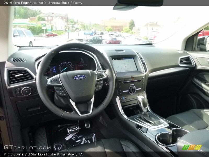 Shadow Black / Ebony 2016 Ford Edge Sport AWD