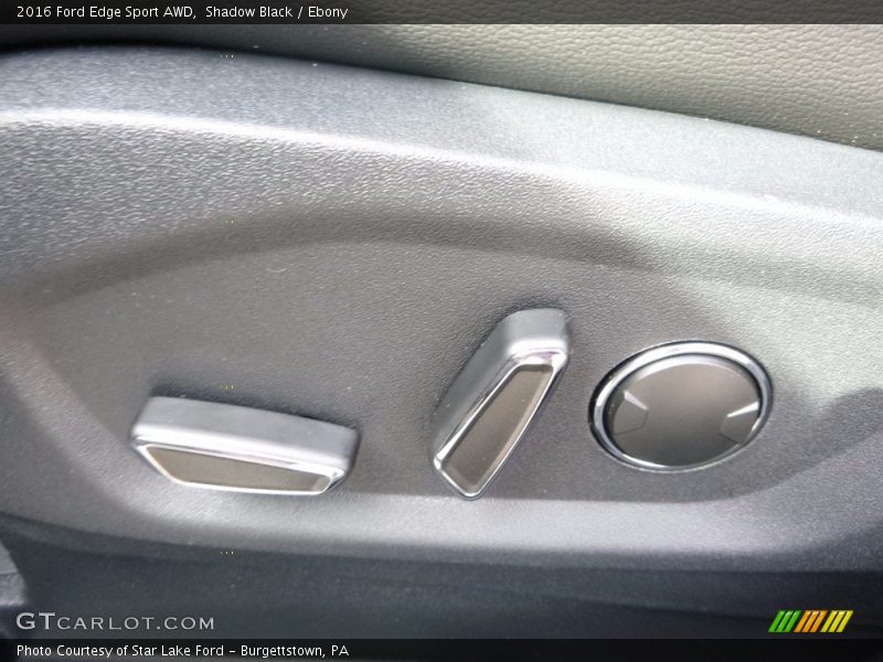 Shadow Black / Ebony 2016 Ford Edge Sport AWD