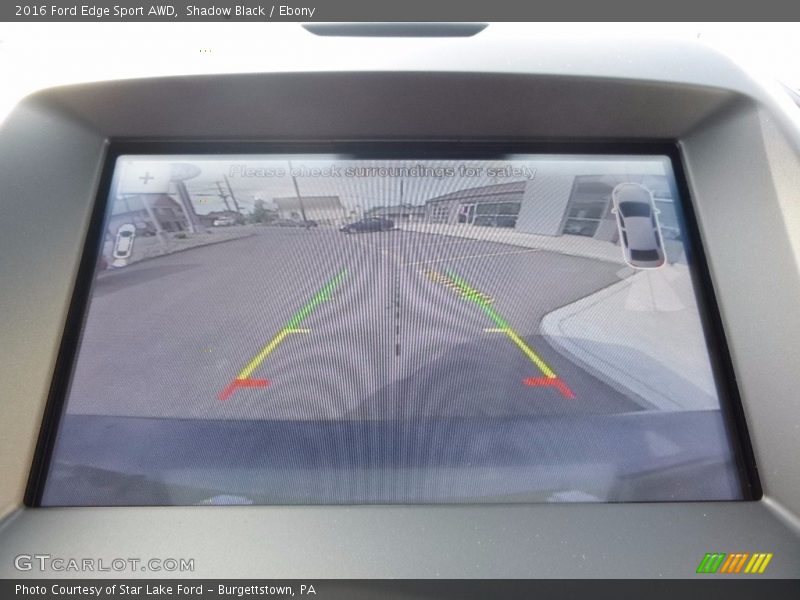 Shadow Black / Ebony 2016 Ford Edge Sport AWD