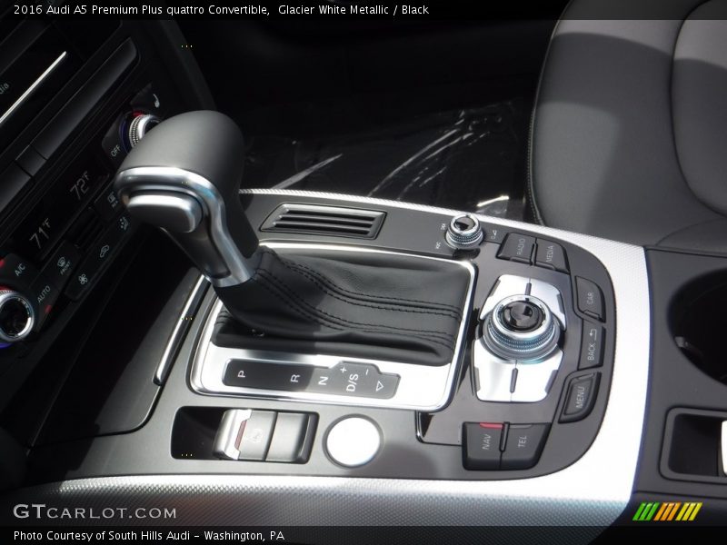 Glacier White Metallic / Black 2016 Audi A5 Premium Plus quattro Convertible