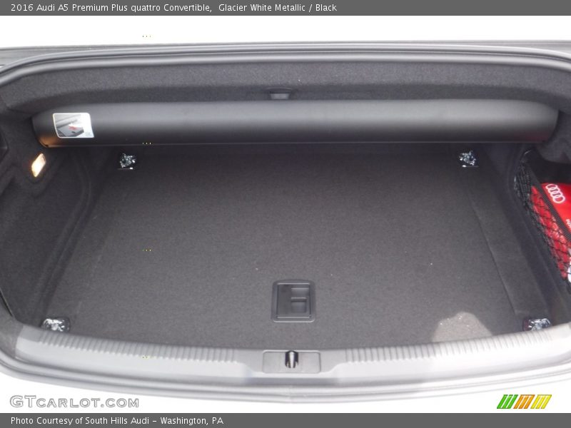Glacier White Metallic / Black 2016 Audi A5 Premium Plus quattro Convertible