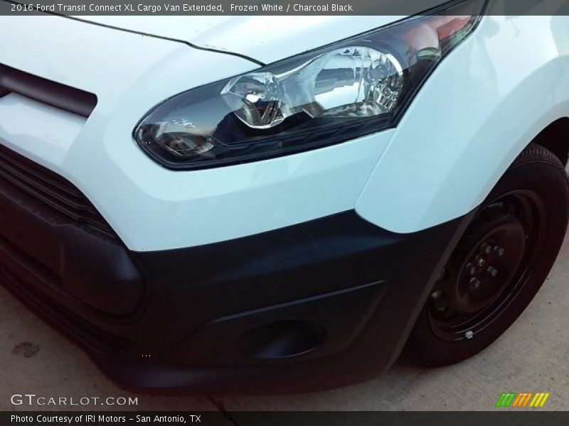 Frozen White / Charcoal Black 2016 Ford Transit Connect XL Cargo Van Extended