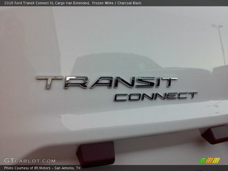 Frozen White / Charcoal Black 2016 Ford Transit Connect XL Cargo Van Extended